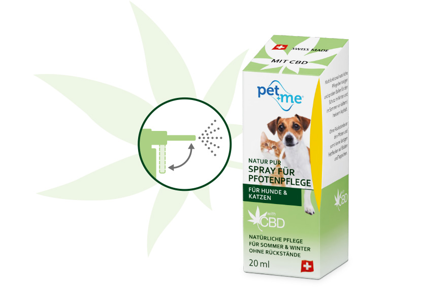 pet+me® Spray für Pfotenpflege